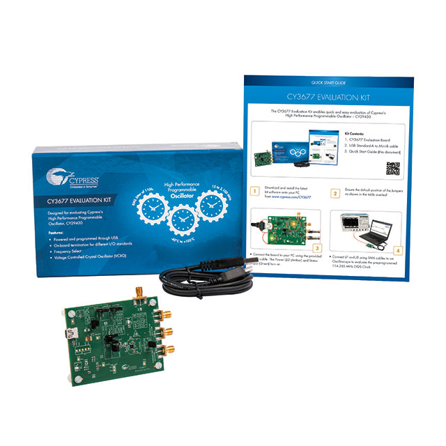 CY3677 Infineon Technologies  Cartes et kits d'évaluation et de démonstration